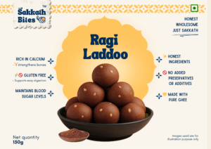 Ragi Laddoo - 150gm (Box Of 6)